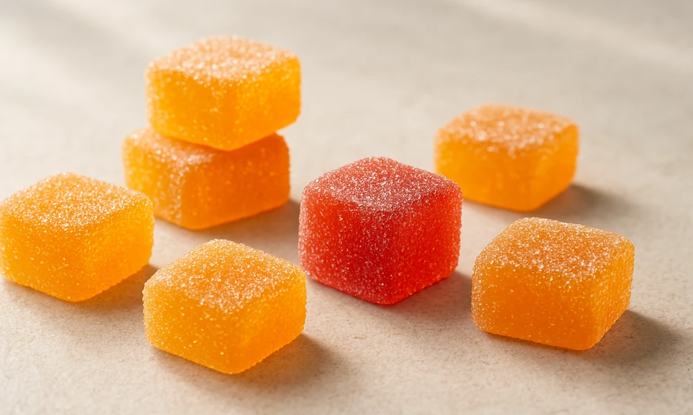 Which sativa gummies for energy come with live rosin extract?